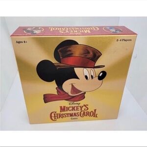 Disney Mickey's Christmas Carol Game Box - Red and Green